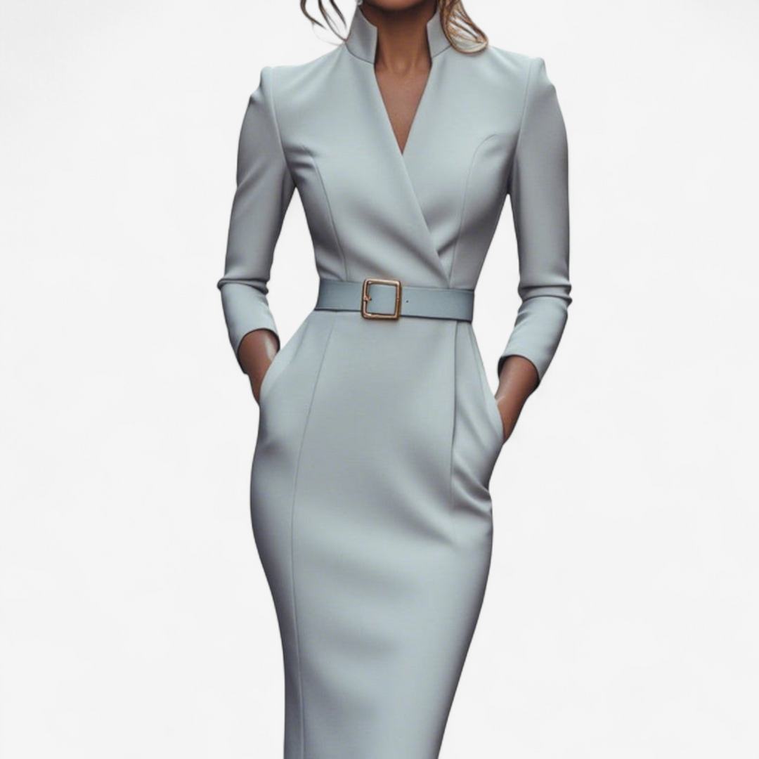 Max | Elegant Belted Dress