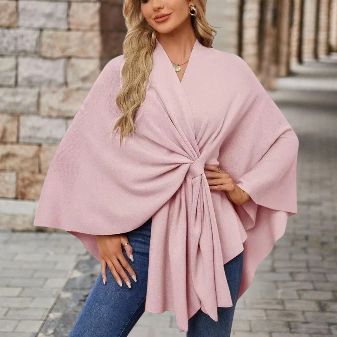 Sarah | Elegant Poncho Sweater