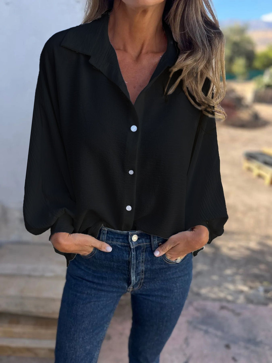 BEATA | Elegant Button-Up Shirt