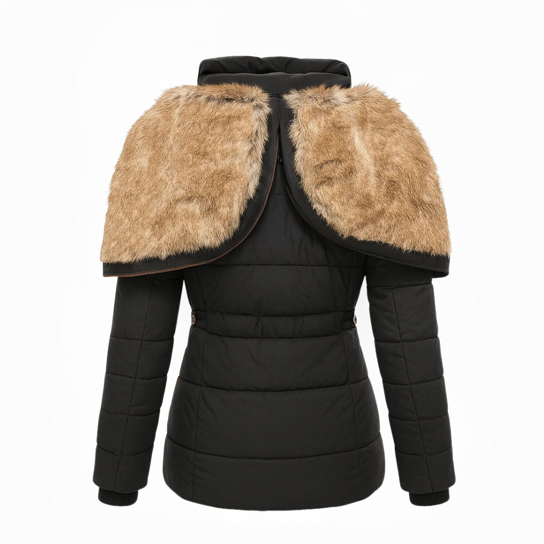 Barbra - Fur Lined Hooded Winter Coat