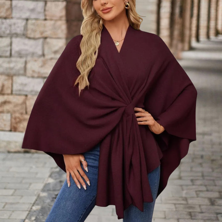 Sarah | Elegant Poncho Sweater