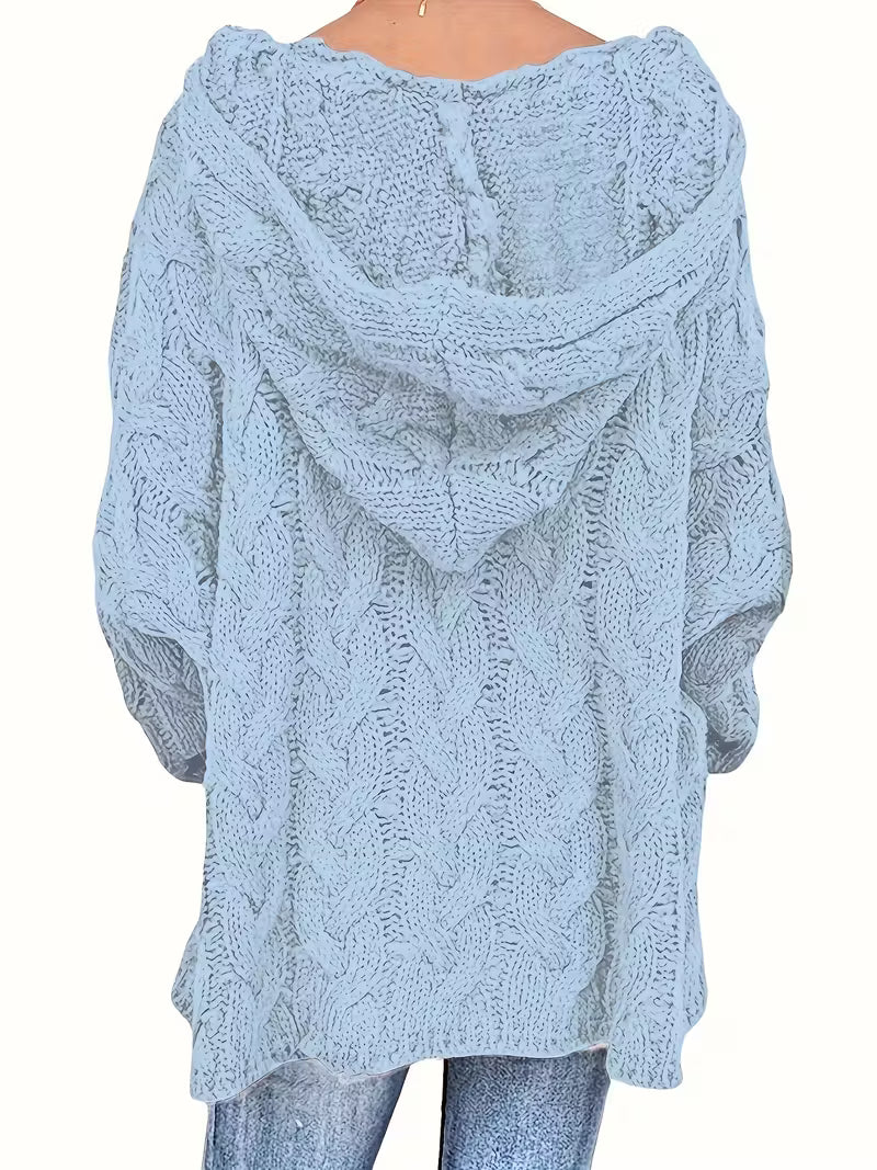 Mihaela | Informal Sweater with Long Sleeves Made of Knit
