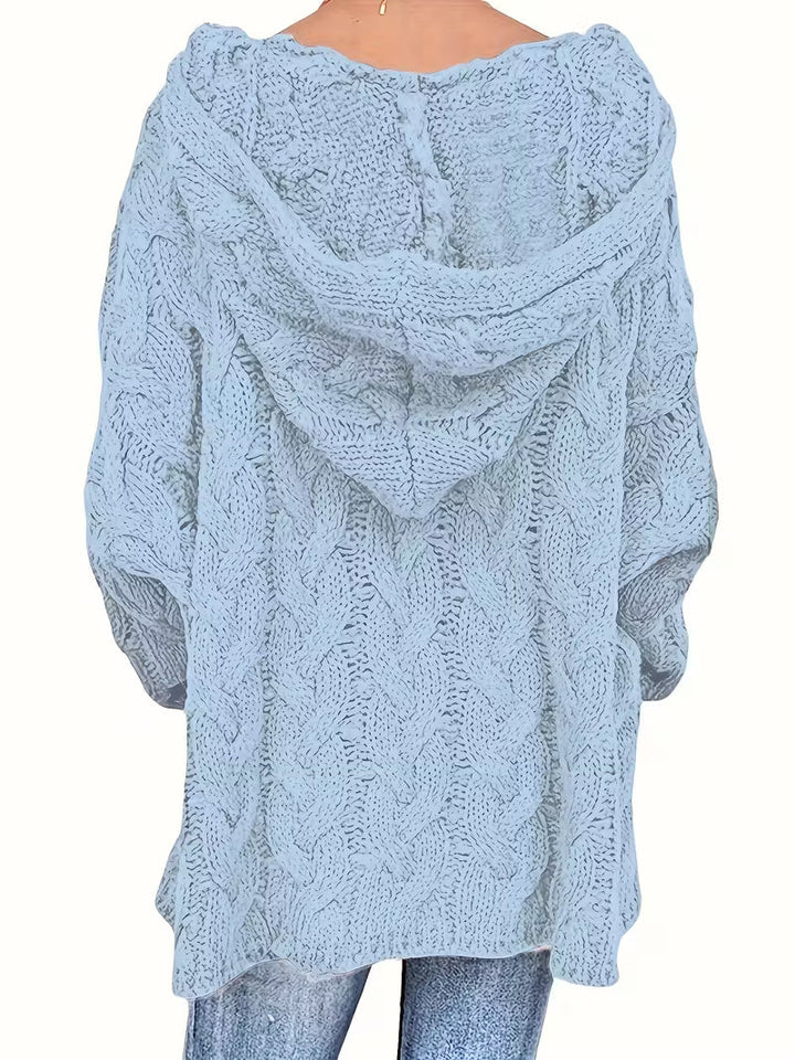 Mihaela | Informal Sweater with Long Sleeves Made of Knit