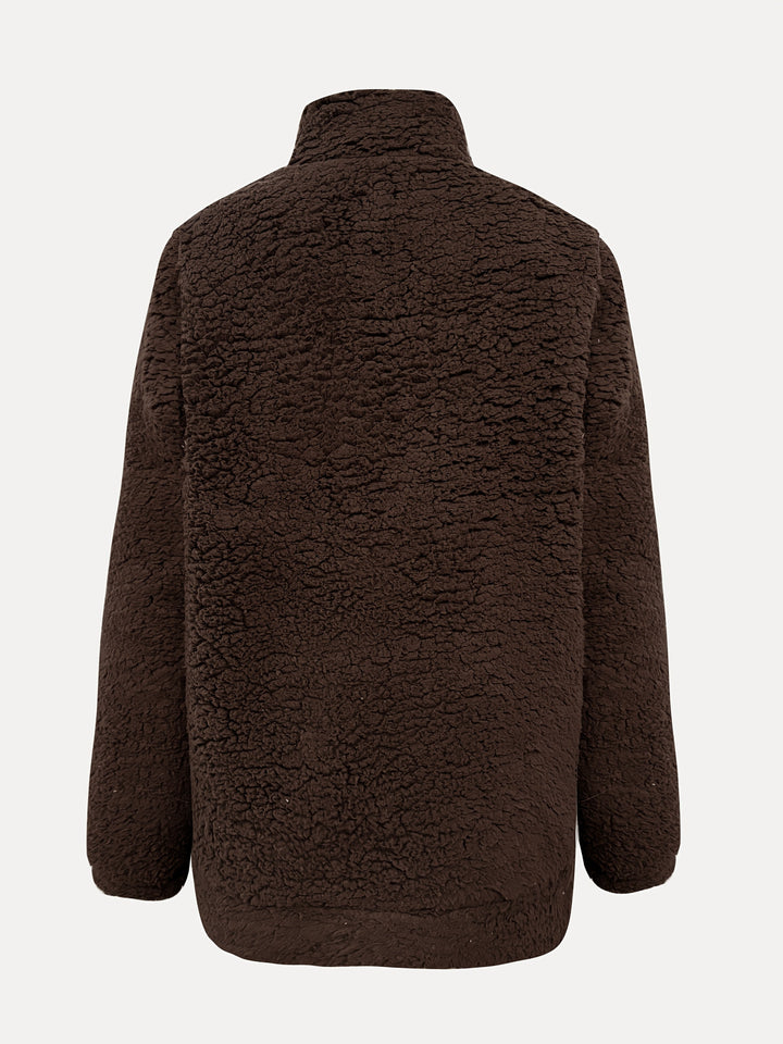 NOREEN | Teddy Zip Sweater