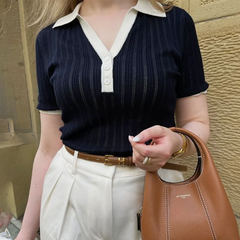 Knitted Polo Elise