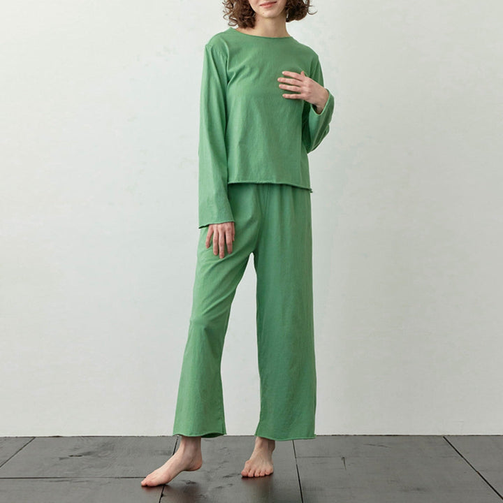 Korean-style pajamas, two-piece set