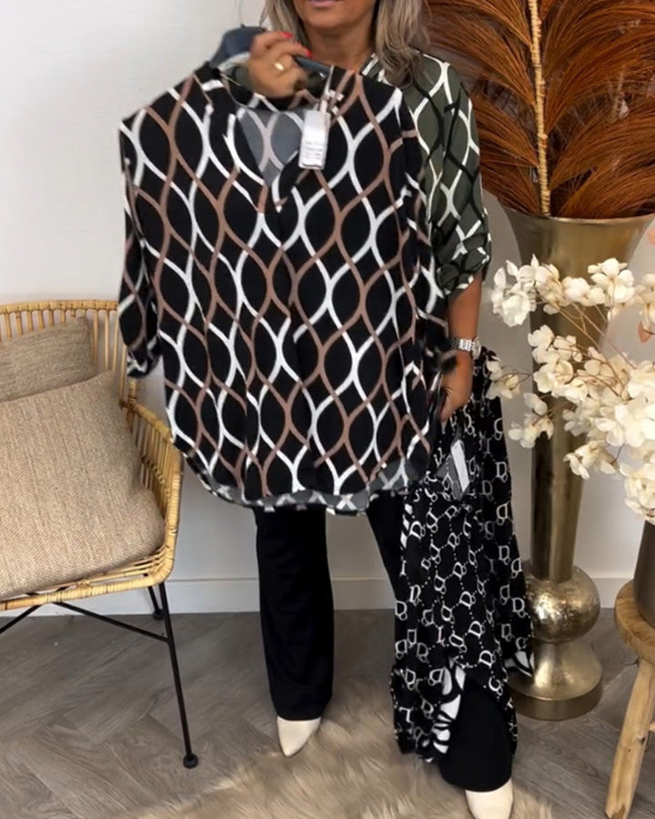 NORAS | Graphic Pattern Blouse