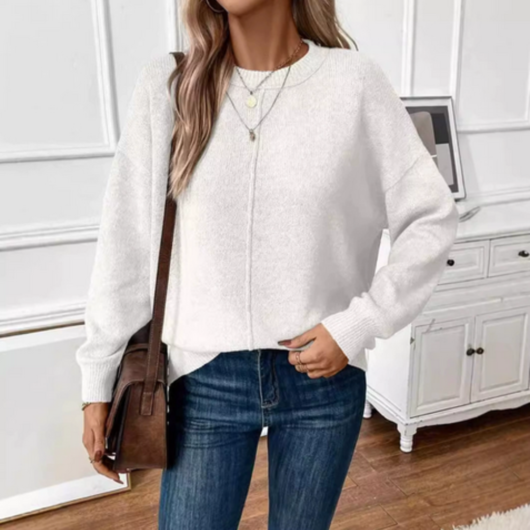 CHRISTY | Soft Knit Casual Sweater