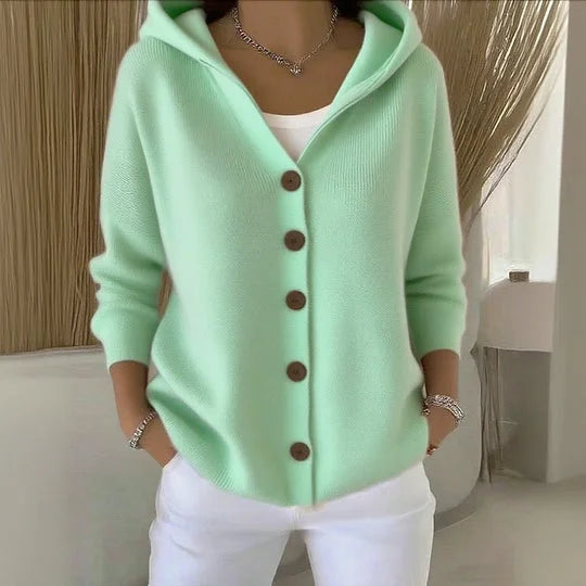NYLAH | Comfortable cardigan with long sleeves