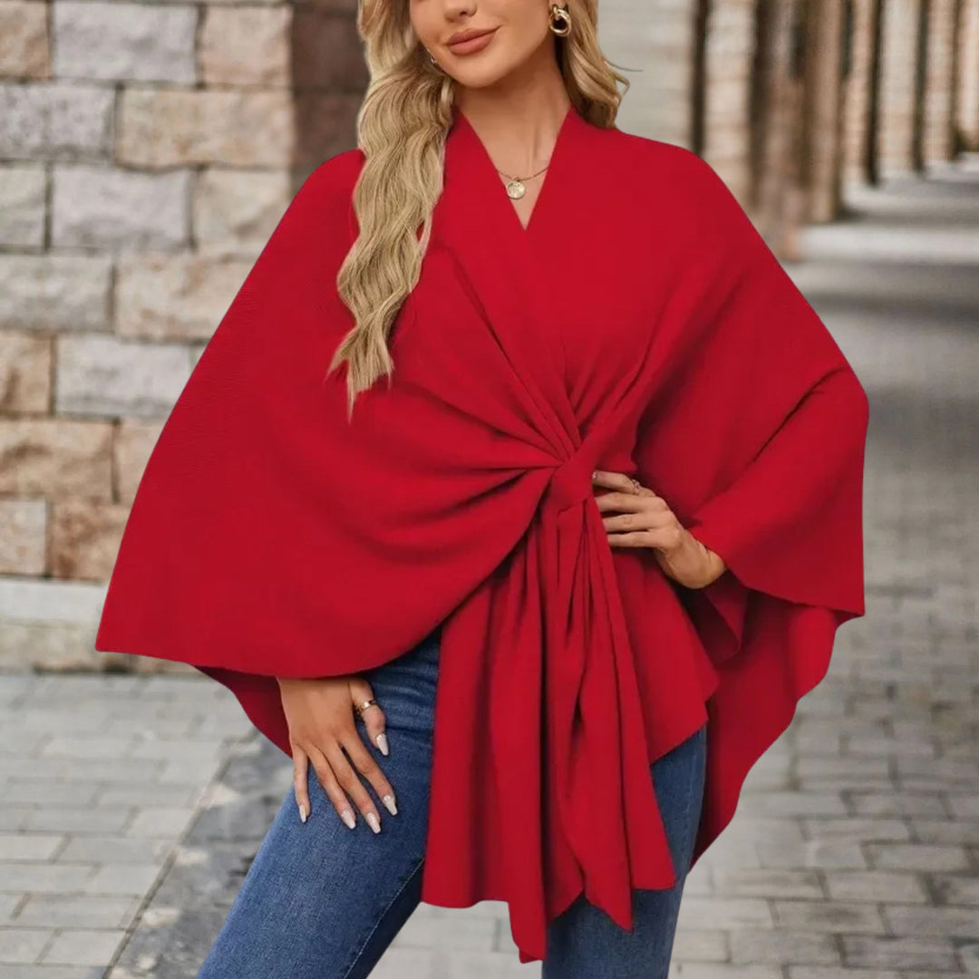 Sarah | Elegant Poncho Sweater