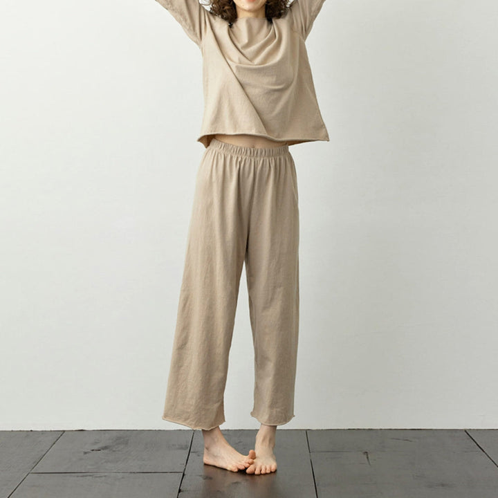 Korean-style pajamas, two-piece set