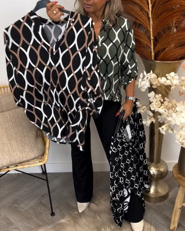 NORAS | Graphic Pattern Blouse