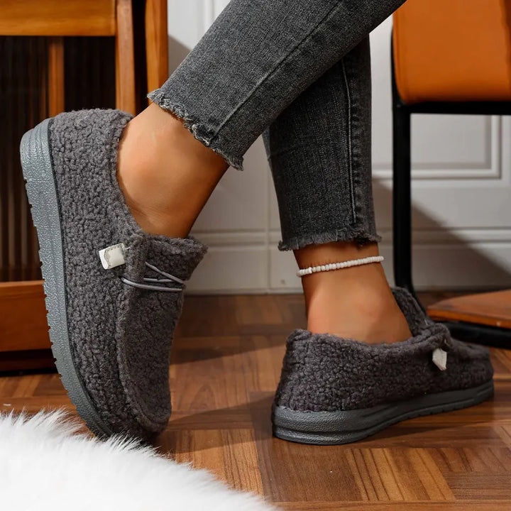 Luna | Warm Teddy Slippers