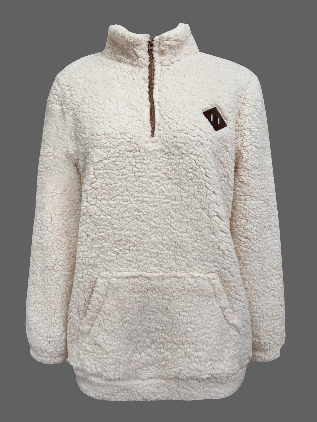 NOREEN | Teddy Zip Sweater