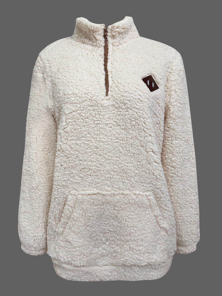 NOREEN | Teddy Zip Sweater