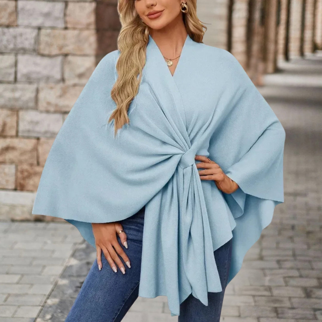 Sarah | Elegant Poncho Sweater
