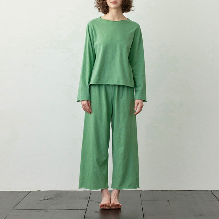 Korean-style pajamas, two-piece set