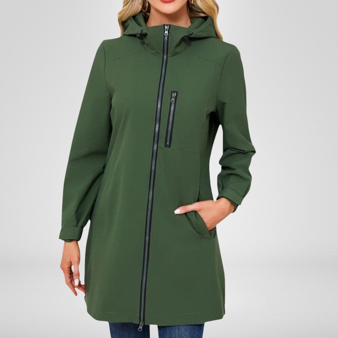 Ileana | Long Waterproof Jacket