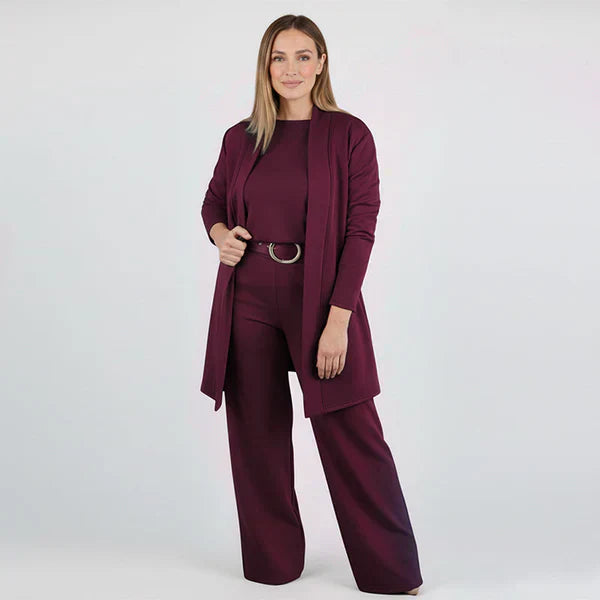Reese | Elegant Three-Piece Stretch Set