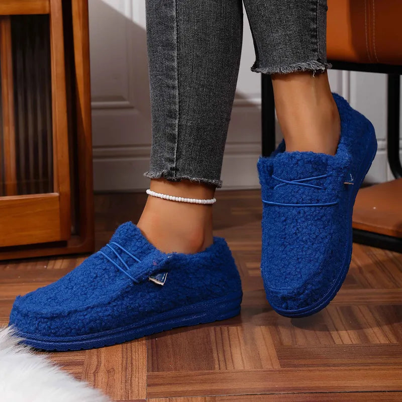Luna | Warm Teddy Slippers