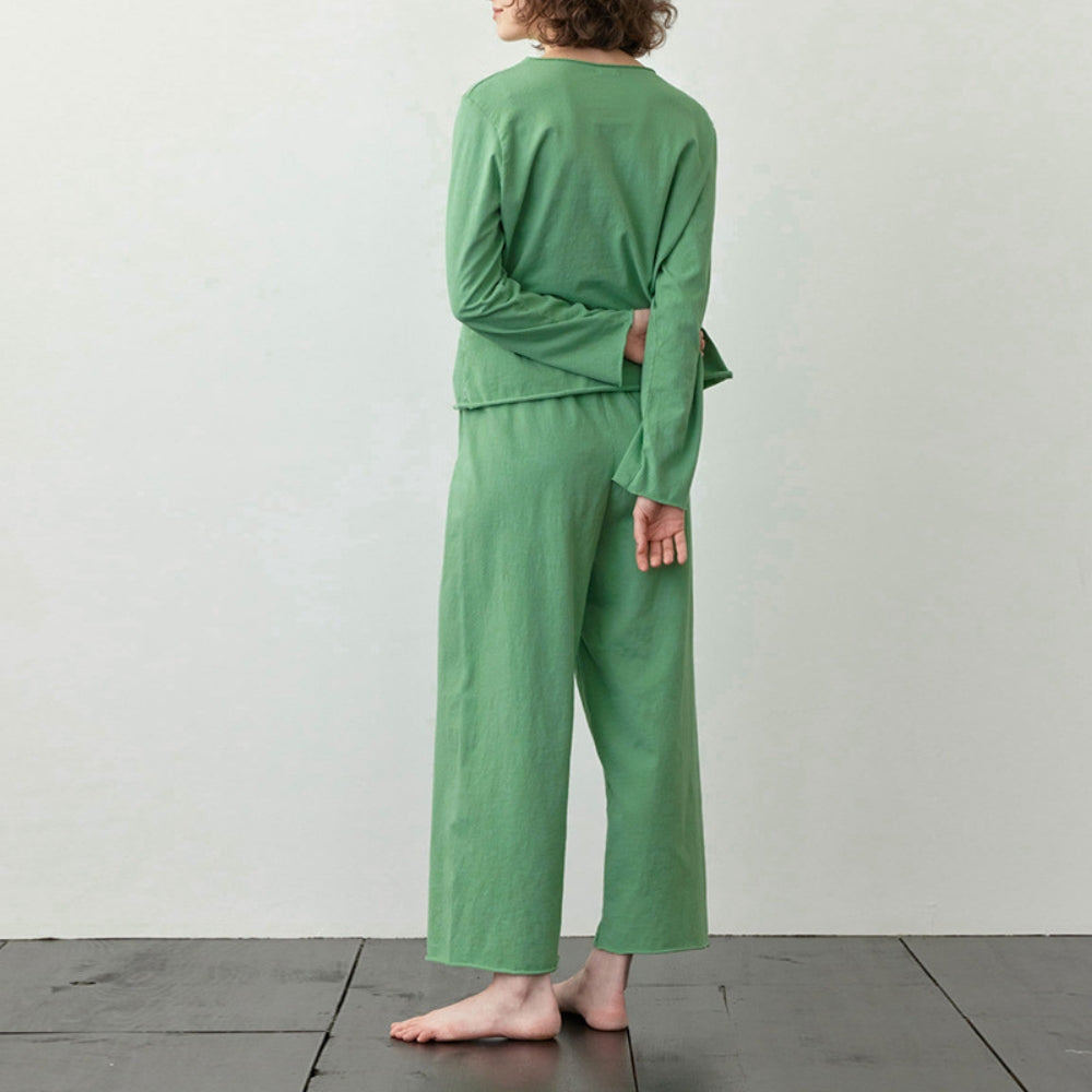 Korean-style pajamas, two-piece set