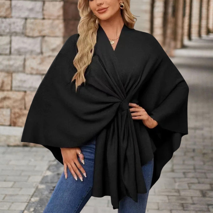 Sarah | Elegant Poncho Sweater
