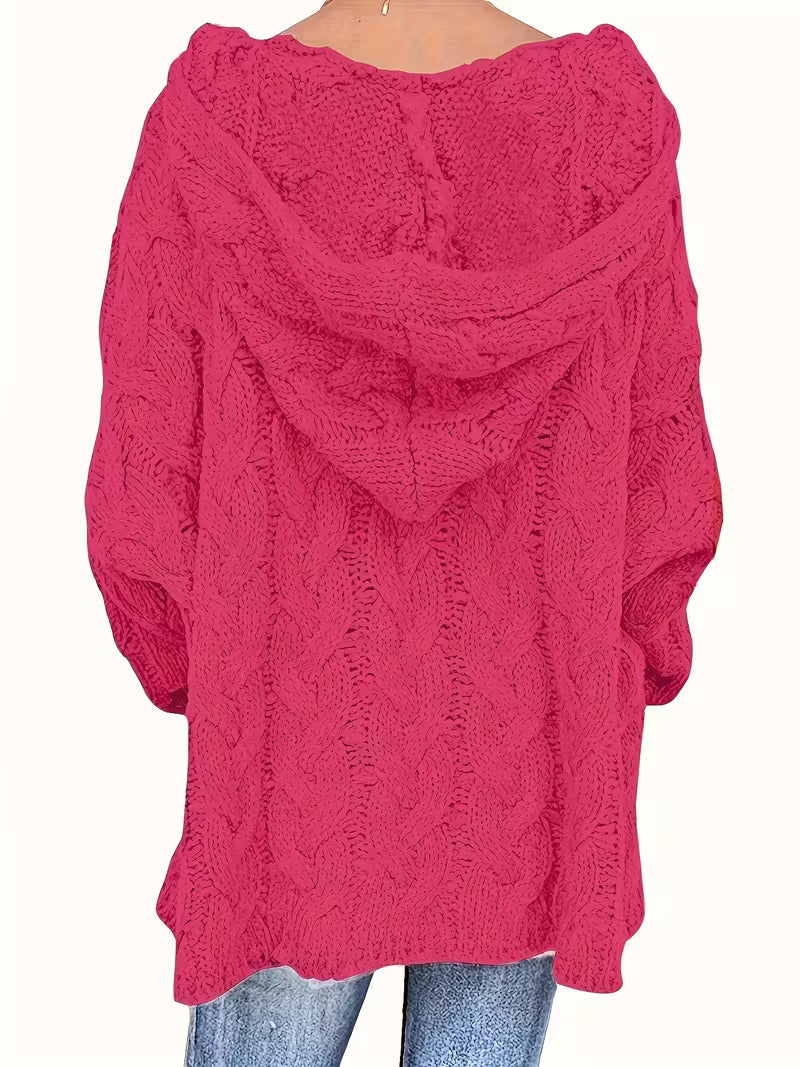Mihaela | Informal Sweater with Long Sleeves Made of Knit