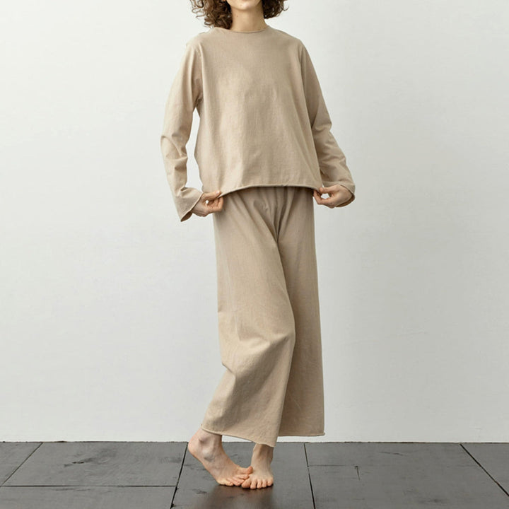 Korean-style pajamas, two-piece set