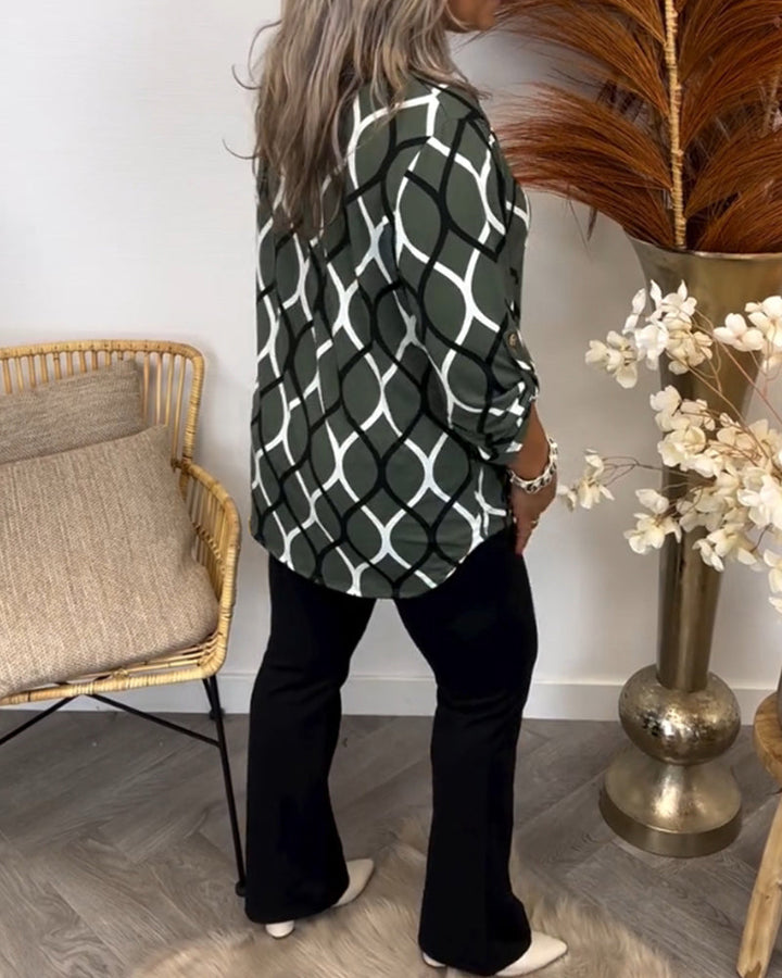 NORAS | Graphic Pattern Blouse