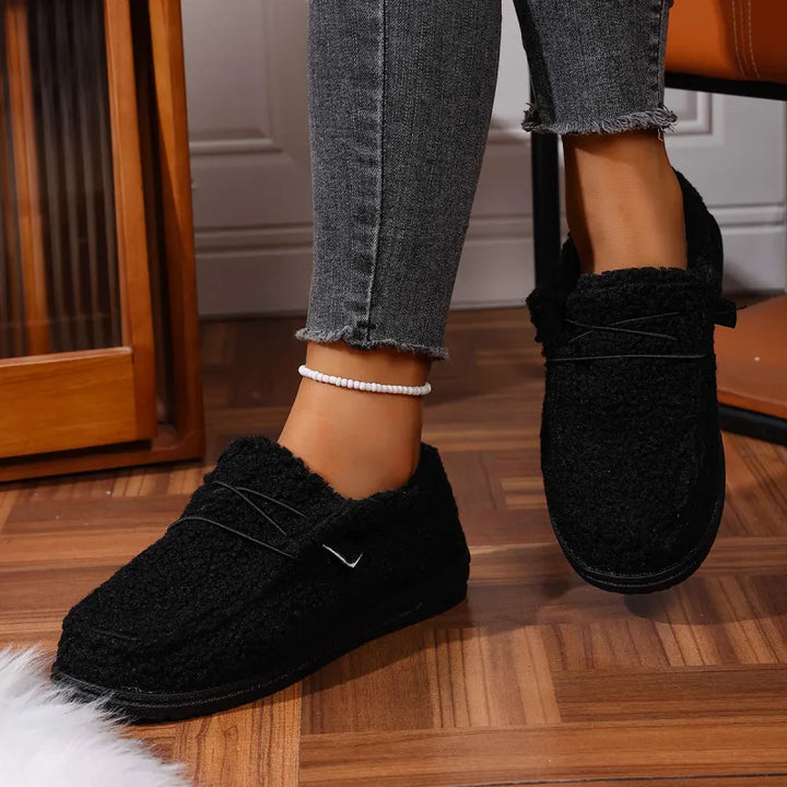 Luna | Warm Teddy Slippers