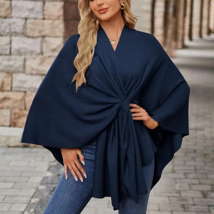 Sarah | Elegant Poncho Sweater