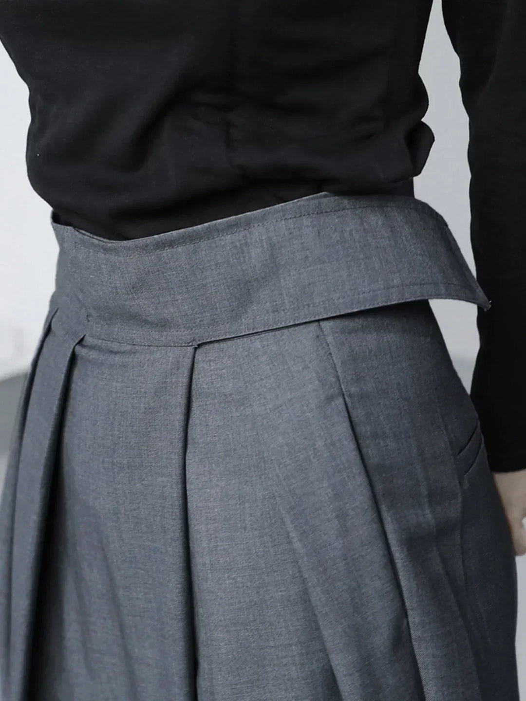 Velcro Wide Leg Pants