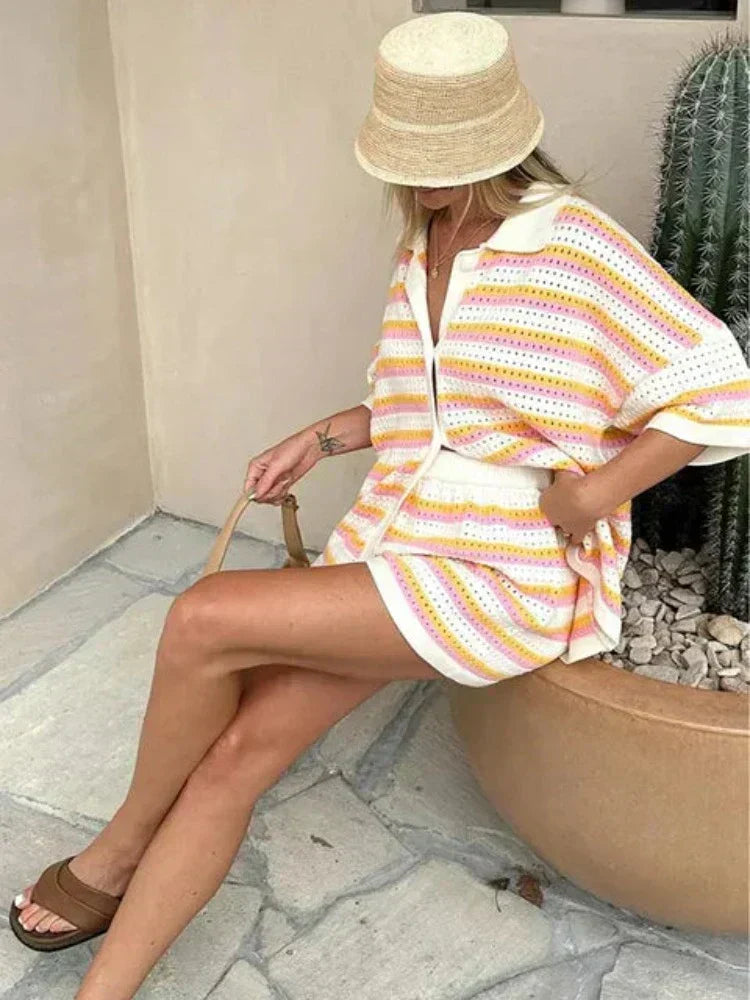 Caressa Knitted Set