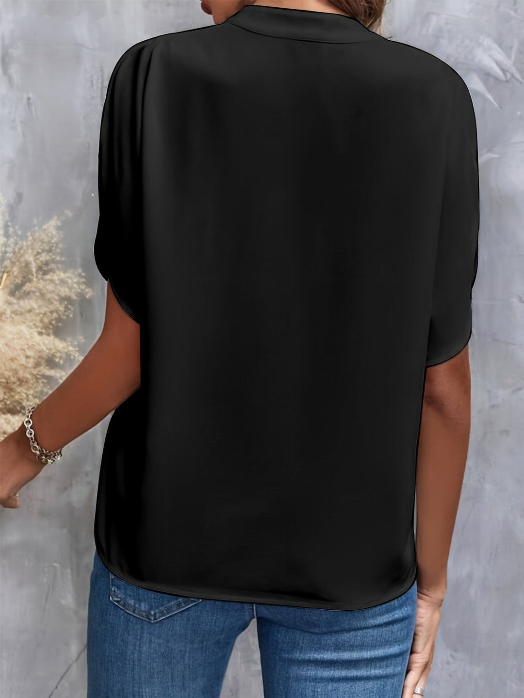 JULITA | Elegant Blouse with Drapes