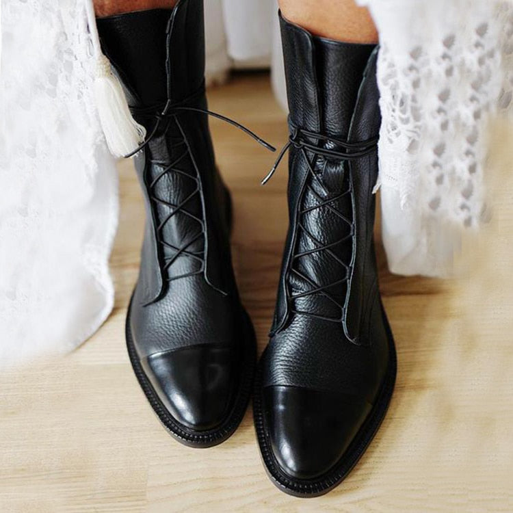 Brianna - Botine cu Toc Premium