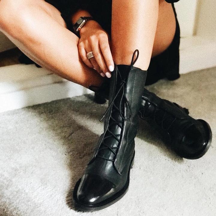 Brianna - Botine cu Toc Premium