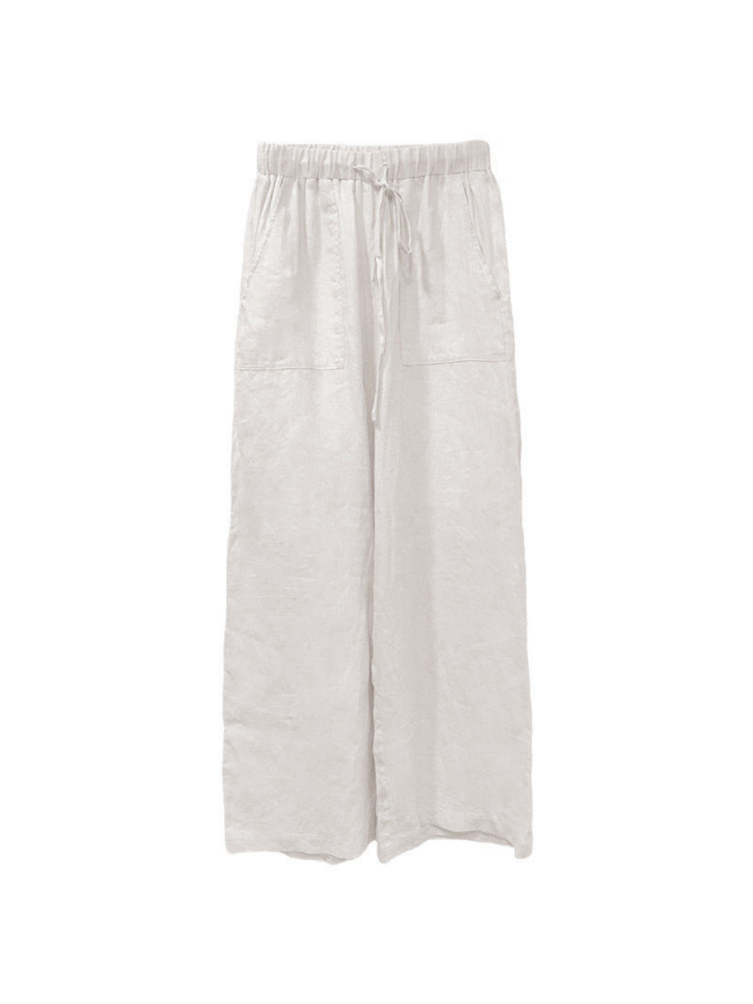 High-Waisted Straight Leg Pants
