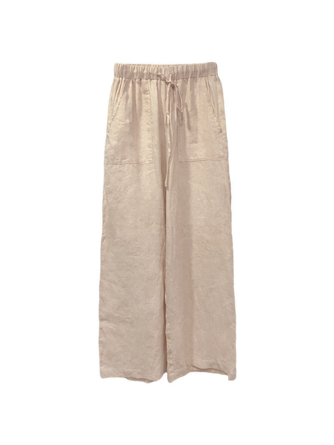 High-Waisted Straight Leg Pants