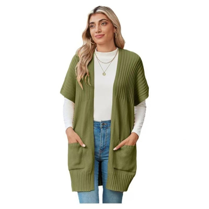 Cristina | Lightweight Knitted Cardigan with Front Opening