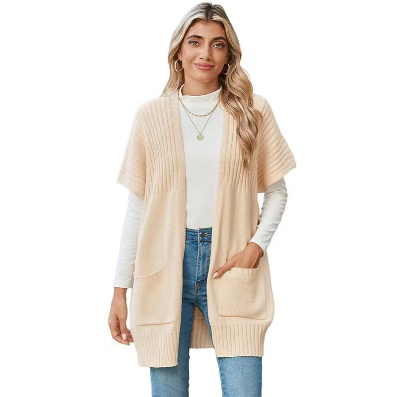 Cristina | Lightweight Knitted Cardigan with Front Opening