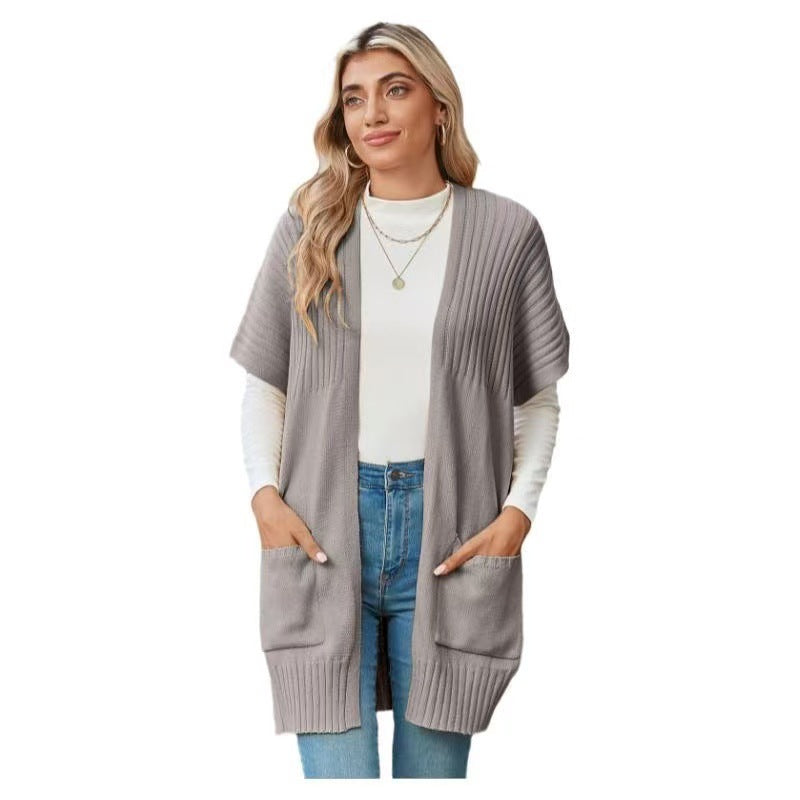 Cristina | Lightweight Knitted Cardigan with Front Opening