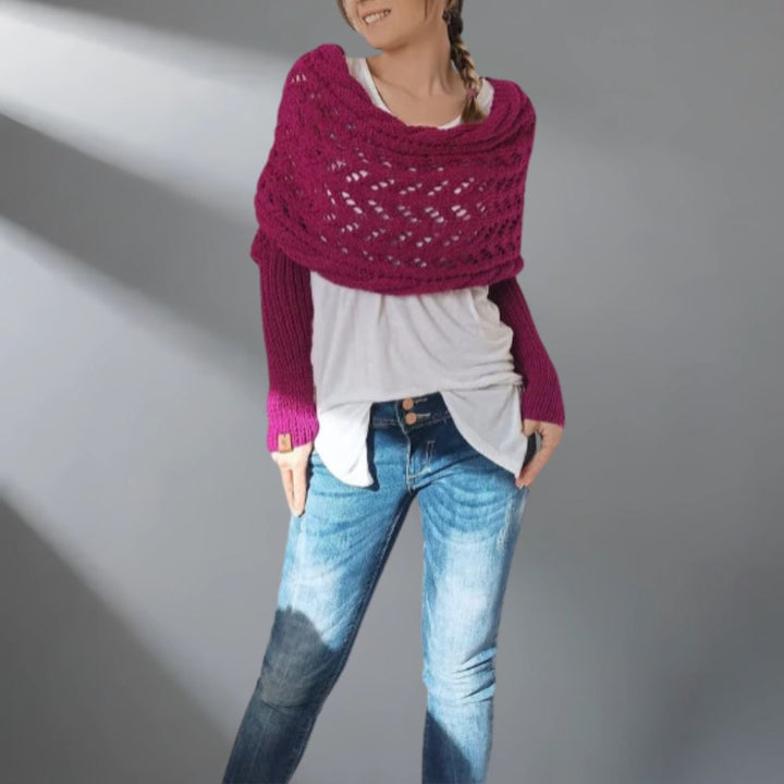 Genica | Knitted Scarf for Cold Weather Protection