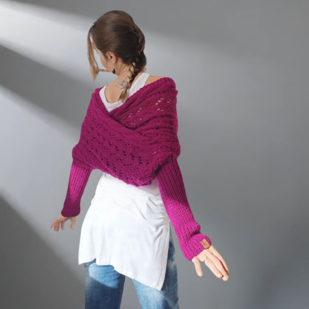 Genica | Knitted Scarf for Cold Weather Protection