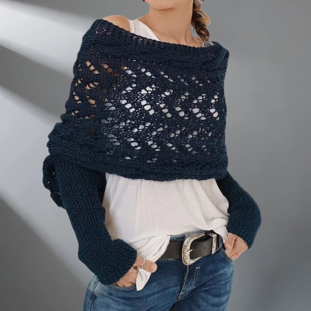 Genica | Knitted Scarf for Cold Weather Protection