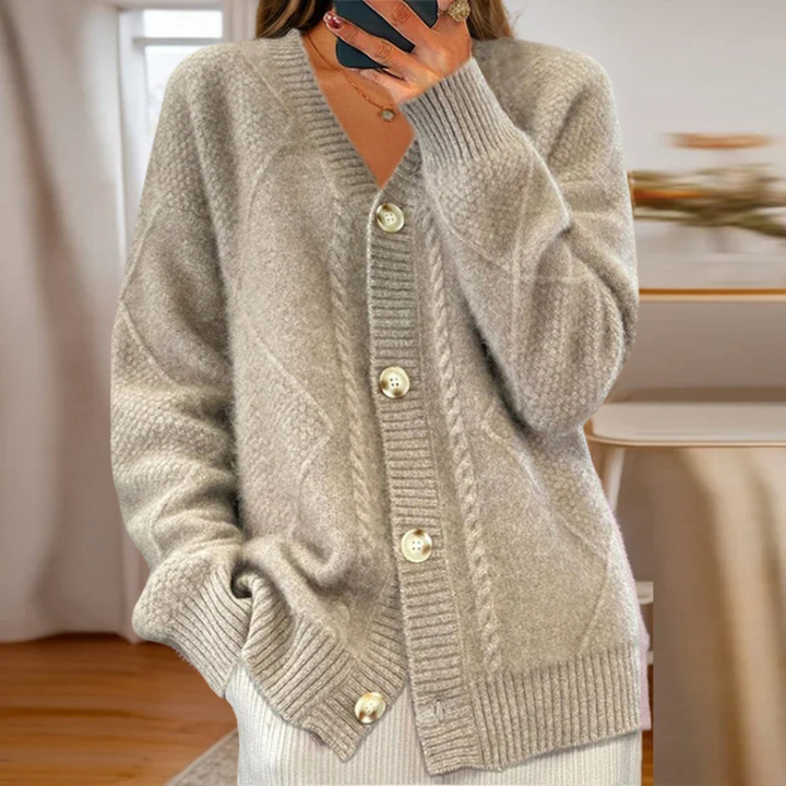 ELOISE | Wire Pattern Cardigan