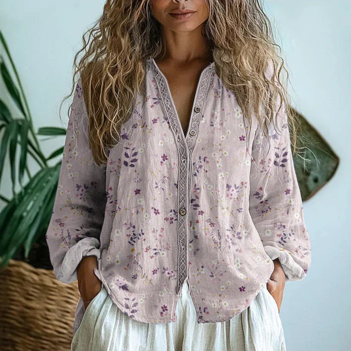 IRRA | Vintage Pattern Blouse