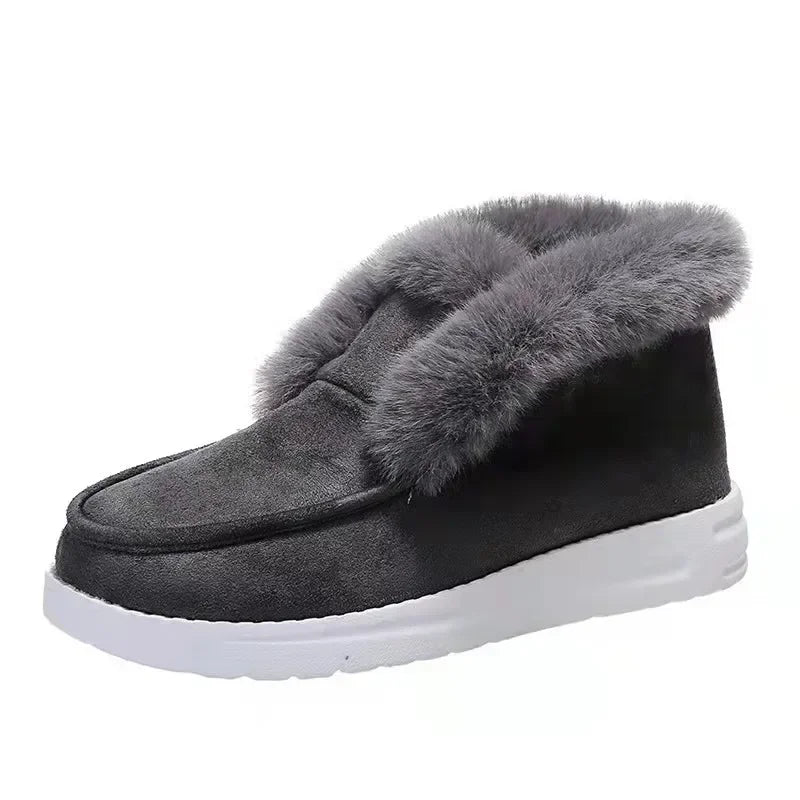 OrthoChic™ – Botine Femei din Pluș