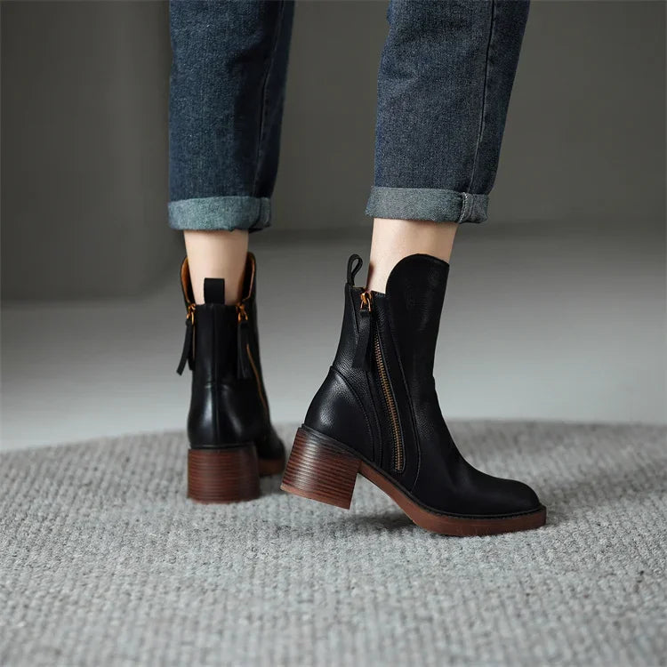 Meadow | Botine din Piele