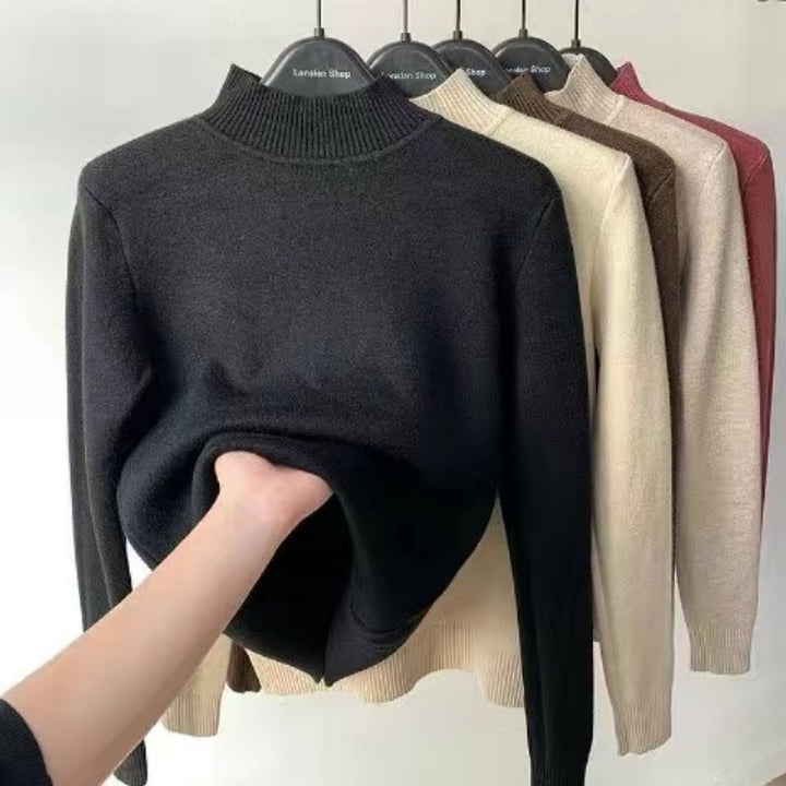 JOYCE | High Neck Sweater with Extra Insulation