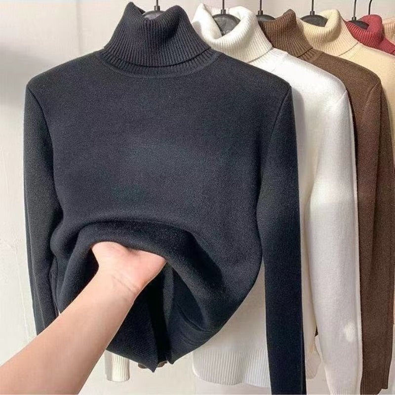 JOYCE | High Neck Sweater with Extra Insulation